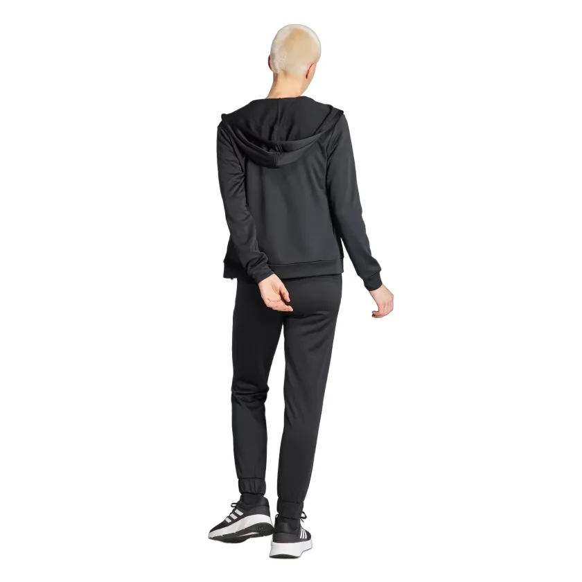 Adidas Track Linear women's tracksuit HZ2258 black-white