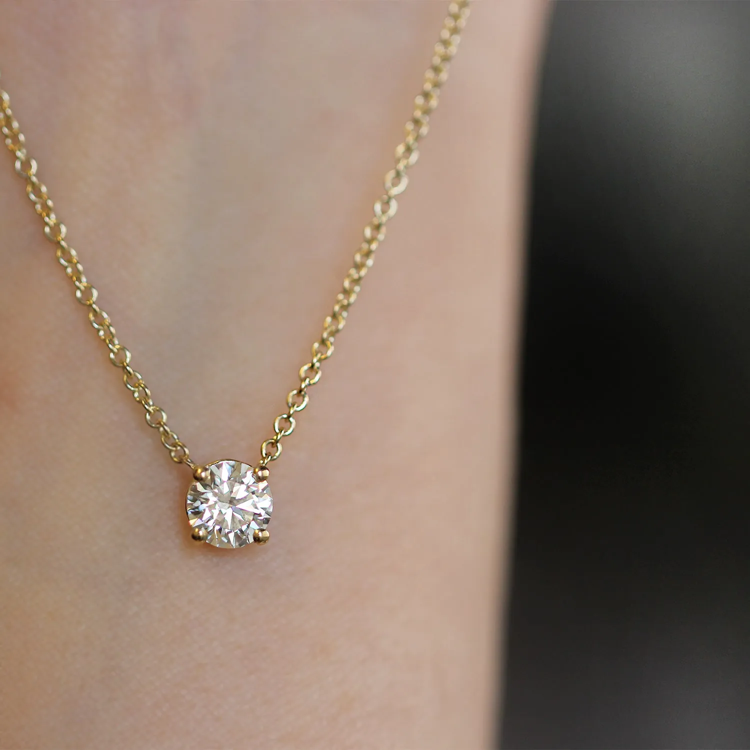 Annabelle Necklace White Diamond