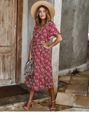 Boho Midi Dress