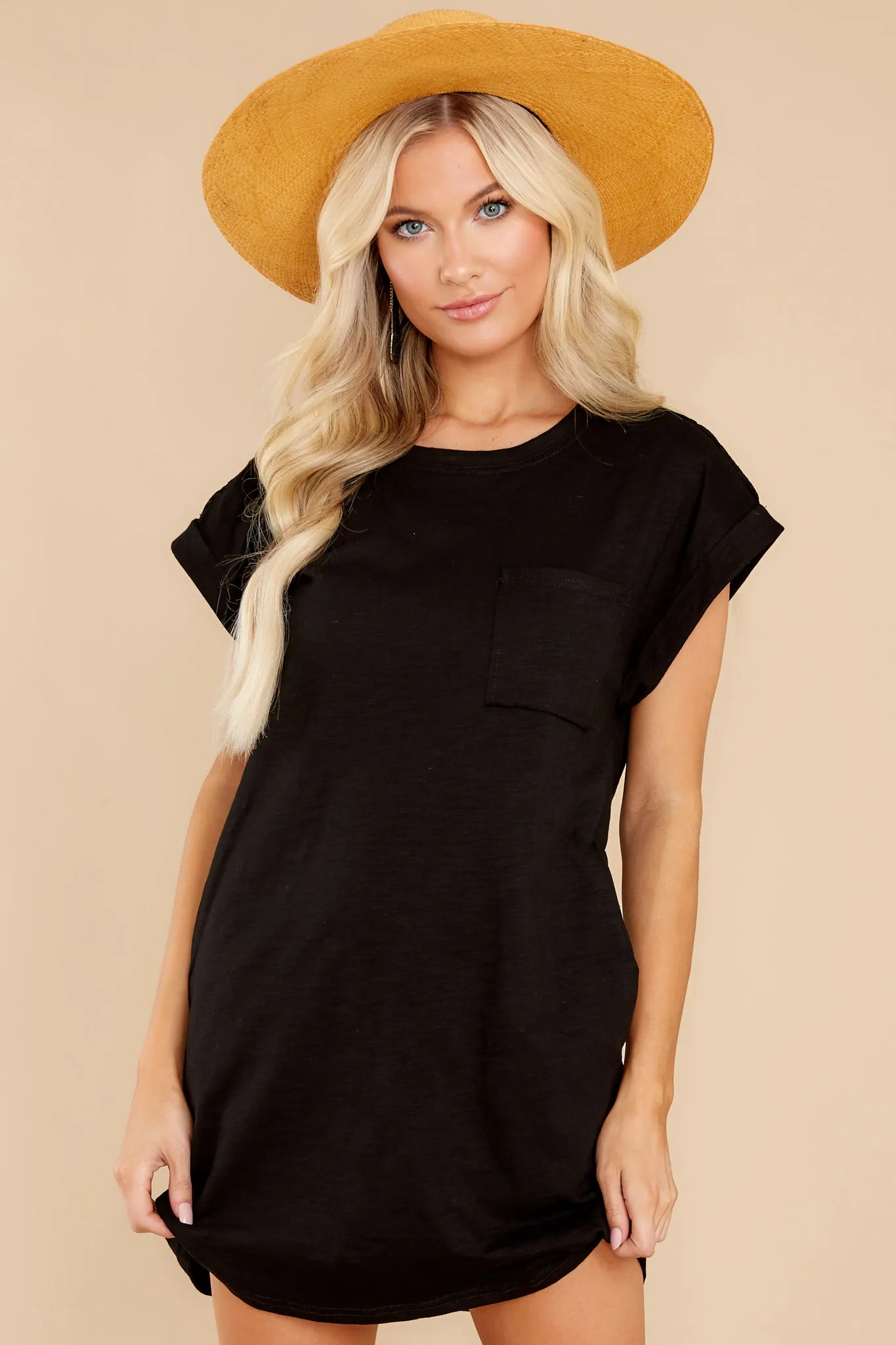 Casually Cute Black Dress