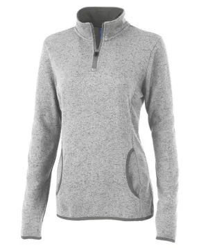 Charles River Apparel Women's Heathered Fleece Pullover