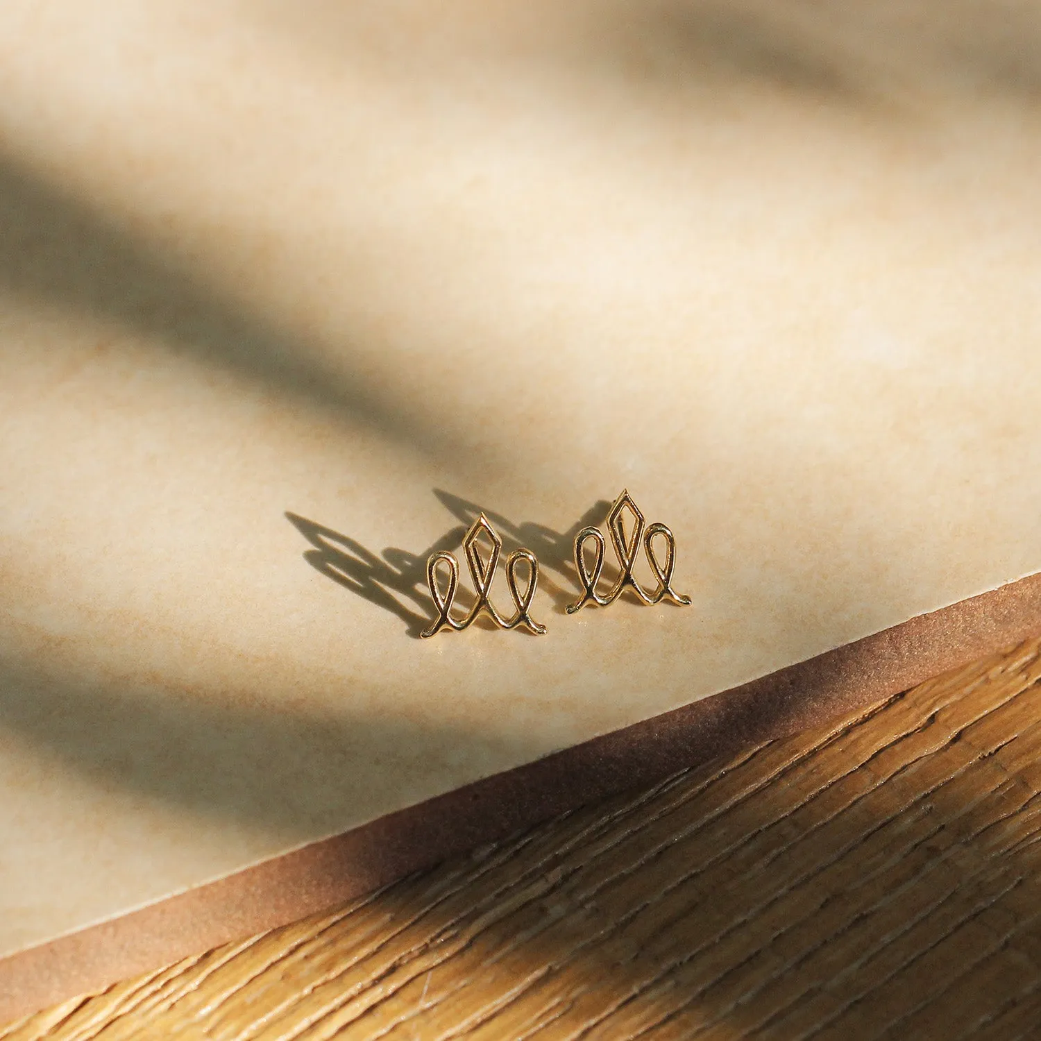 Crown Earring