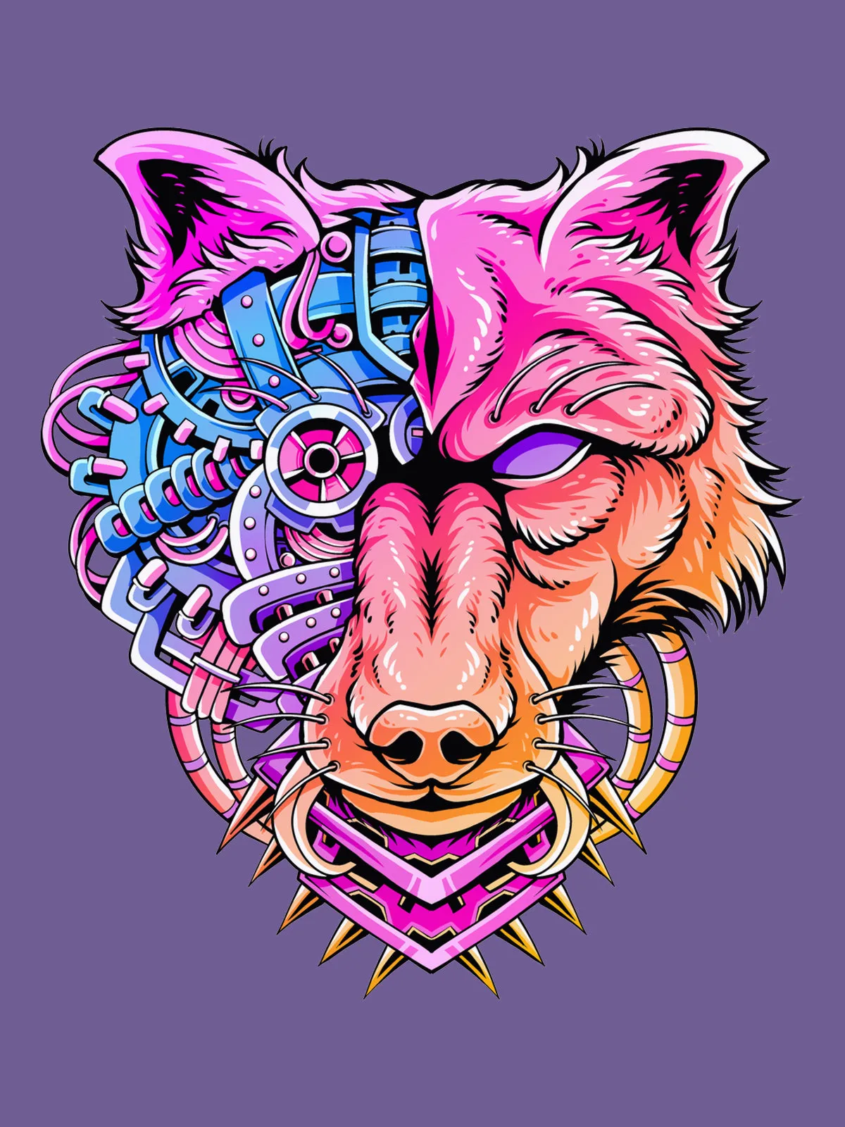 Cyberwolf Tshirt