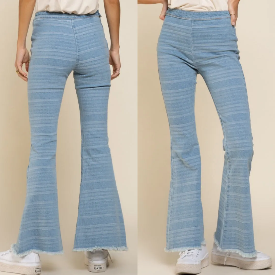 High Rise Flared Jeans