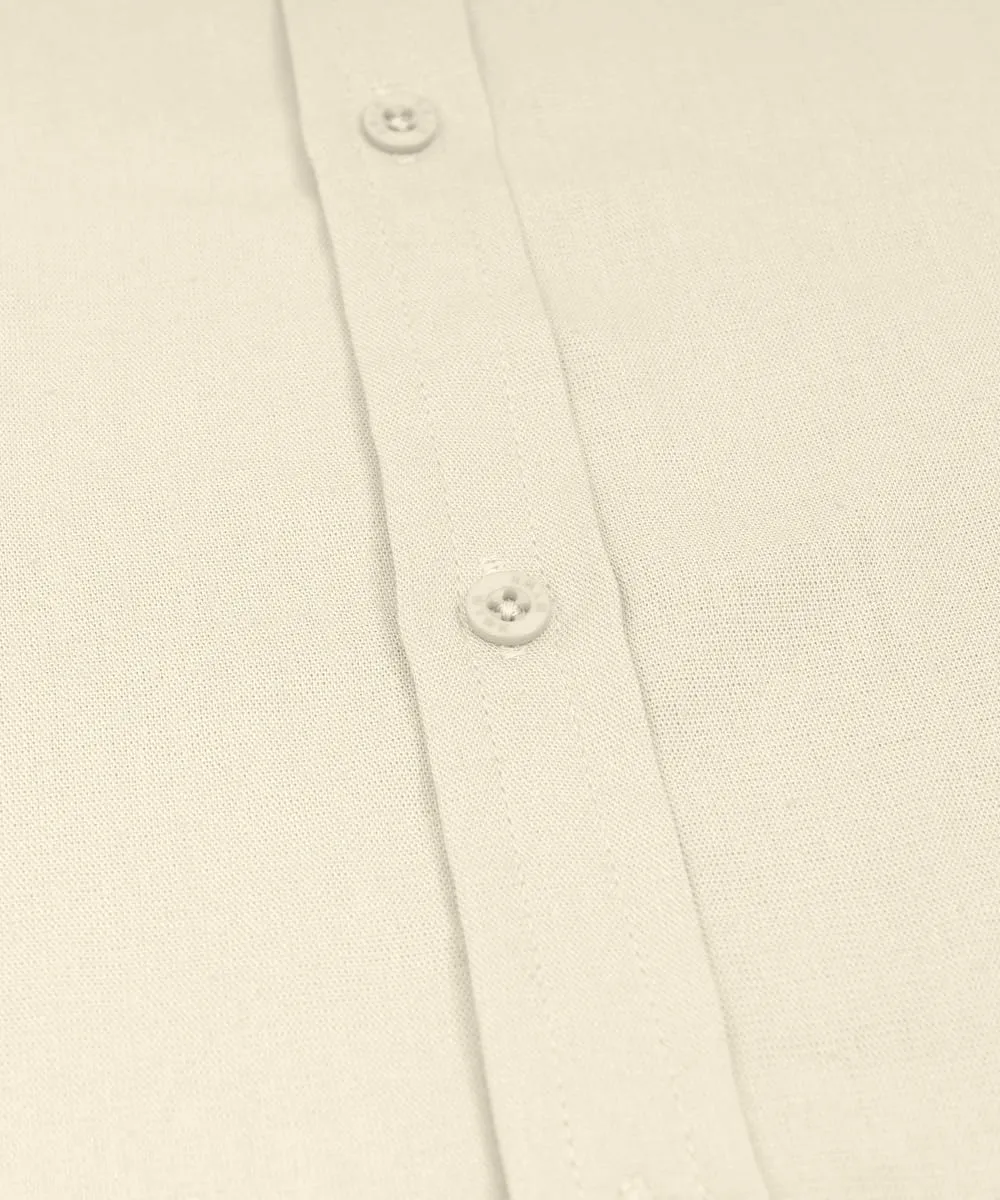 Men's Linen Shirt Short Sleeve Casual Button Down Shirt for Men Summer Holiday Beach Shirt