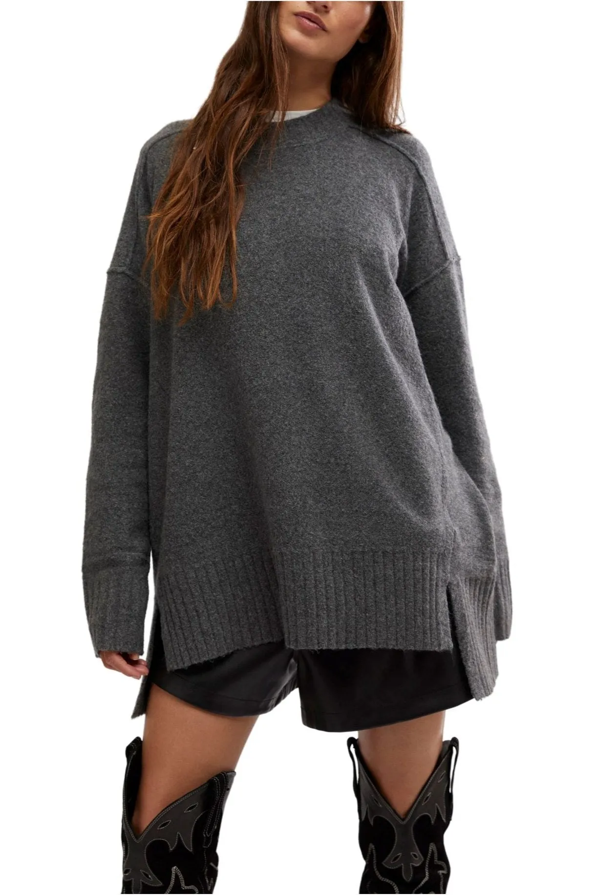 Phoebe Pullover in Grey