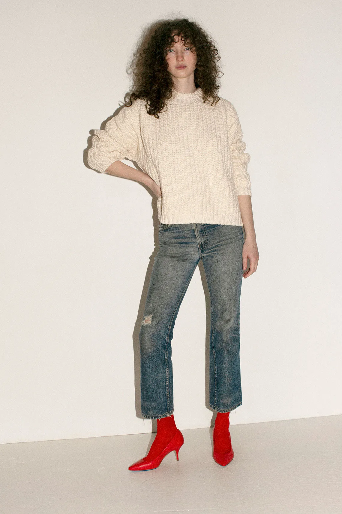 Shaker Pullover