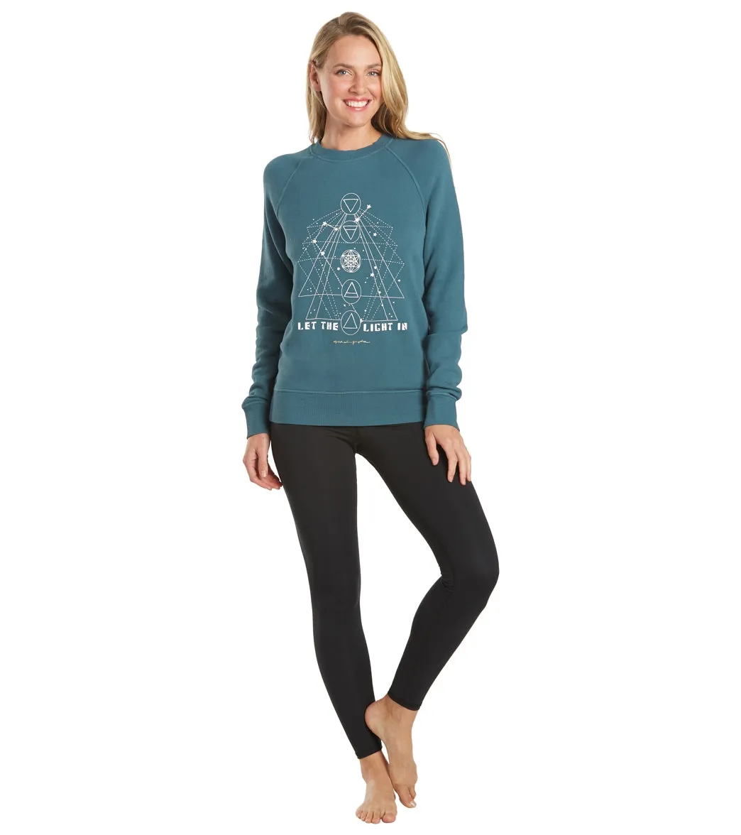Spiritual Gangster Light Old School Terry Pullover