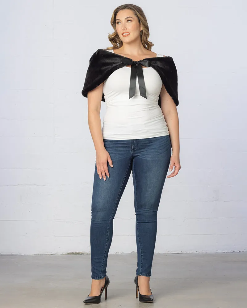 Starlet Faux Fur Bolero Shrug - Final Sale!