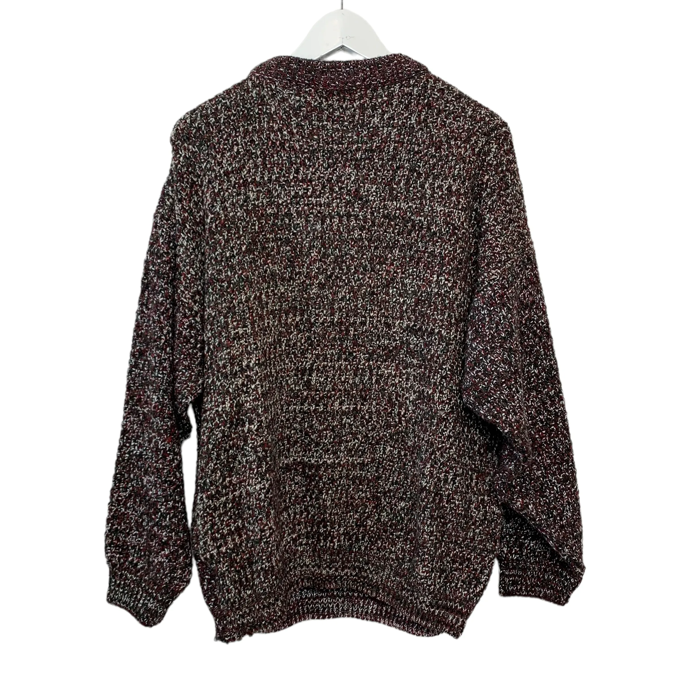 Vintage Uomo Desideri Chunky Knit Grandpa Sweater Large